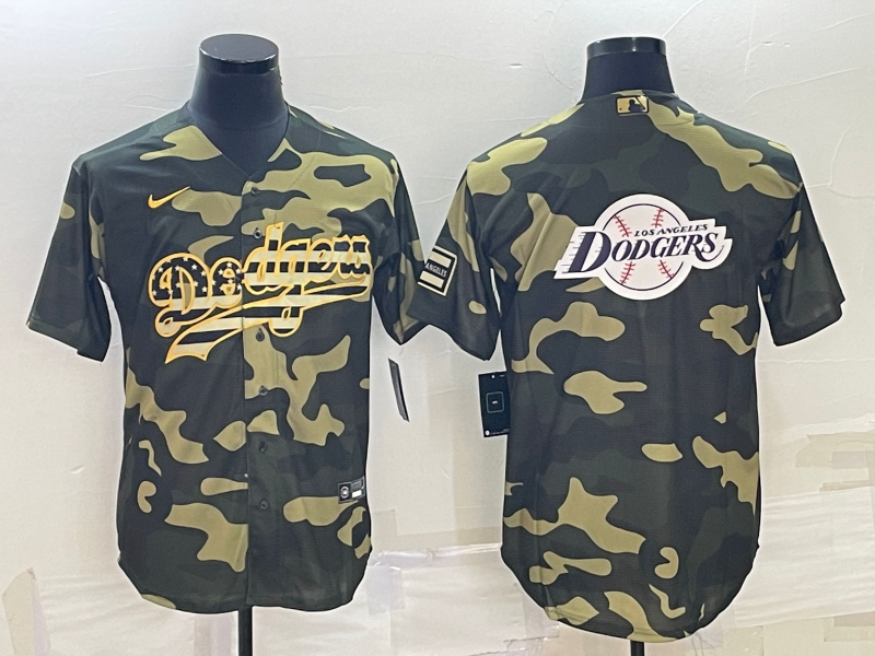 Men's Los Angeles Dodgers Camouflage Jersey